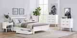 Azure White Solid Pine Double Bed Frame + Windsor Mattress - group_shot-02_2.jpg