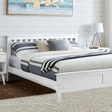 Azure Modern White Solid Pine King Bed + Windsor Mattress - azure-modern-white-solid-pine-king-bed-mattress-crop.jpg