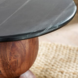 Veer Black Marble & Solid Wood Round Side Table - Veer-side-table-black-marble-top-round-04.jpg