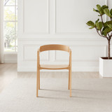 Leonardo Oak Veneer Dining Table & 6 Oak Masa Chairs - Masa-Oak-Wood-Din-Chair-4.jpg