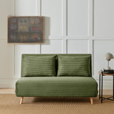 Bobby Green Jumbo Corduroy Double Folding Sofa Bed - Bobby-Green-Jumbo-corduroy-sofa-bed-2.jpg