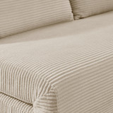 Bobby Cream Jumbo Corduroy Double Folding Sofa Bed - Bobby Cream jumbo corduroy sofa bed-6.jpg