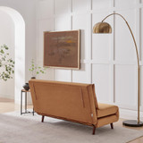 Bobby Orange Velvet Double Folding Sofa Bed - Bobby Orange velvet sofa bed-3.jpg