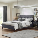 Lotus Grey Velvet King Bed Frame - LOTUS-KING-Grey-01.jpg