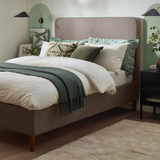 Romy Taupe Recycled Fabric Double Bed Frame - Romy-Double-Fabric-Taupe-03.jpg