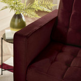 Jolene Maroon Velvet 2 Seater Sofa - JOLENE-2-SEATER-VELVET-MAROON-5.jpg