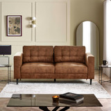 Jolene Tan Faux Leather 3 Seater Sofa - JOLENE-3-SEATER-PU-TAN-2.jpg