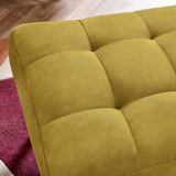 Jolene Mustard Yellow Velvet Footstool - JOLENE-FOOTSTOOL-VELVET-MUSTARD-DETAIL.jpg