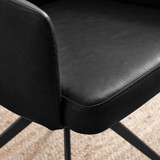 Calla Black Faux Leather Swivel Office Chair - Calla-PU-Black-swivel-chair-7.jpg