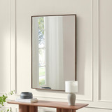 Inga Walnut Wood Long Rectangle 120x80cm Wall Mirror - INGA-MIR-WAL-120-80-1.jpg