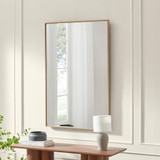 Inga Oak Wood Long Rectangle 120x80cm Wall Mirror - INGA-MIR-OAK-120-80-1.jpg