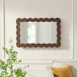 Wiggle Walnut Wood Medium Rectangle 90x60cm Wall Mirror - WIGG-MIR-REC-WAL-90-60-4.jpg