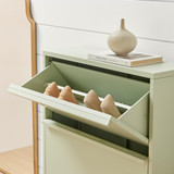 Eira Green Metal Storage Shoe Cabinet - Eira-shoe-storage-green-4.jpg