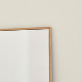 Inga Oak Wood Full Length Rectangle 170x50cm Wall Mirror - INGA-MIR-OAK-170-50-3.jpg