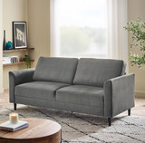 Logan Silver Grey Fabric 3 Seater Sofa - LOGAN-3-SEATER-FA-SILVER-GREY-1.jpg