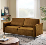 Logan Amber Orange Fabric 3 Seater Sofa - LOGAN-3-SEATER-FABRIC-AMBER-1.jpg