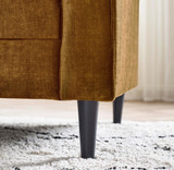 Logan Amber Orange Fabric 3 Seater Sofa - LOGAN-3-SEATER-FABR-AMBER-6.jpg