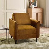 Logan Amber Orange Fabric Armchair - LOGAN-ARM-CHAIR-FABRIC-AMBER-1.jpg