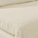 Bobby White Boucle Fabric Single Folding Sofa Bed Chair - Bobby-Single-folding-sofa-bed-white-boucle-fabric-4.png