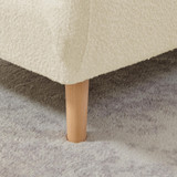 Bobby White Boucle Fabric Single Folding Sofa Bed Chair - Bobby-Single-folding-sofa-bed-white-boucle-fabric-5.jpg