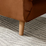 Bobby Orange Velvet Single Folding Sofa Bed Chair - Bobby-Single-folding-sofa-bed-orange-velvet-5.jpg