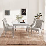Skye Rectangular White Marble Effect Dining Table & 4 Grey Velvet Belgravia Chairs - Skye-dining-table-rectangle-white-marble-effect-4-Belgravia-Grey-2.jpg