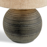 Ripple Grey & Black Textured Ceramic Round Table Lamp - RIPP-TBL-LMP-CER-GRY_WB4.jpg