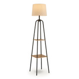 Kessia Black Standing Floor Lamp with Shelves - KESS-FLR-LMP-SLF-BLK_WB2.jpg