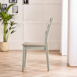 2x Lynton Whitewash & Light Grey Wooden Dining Chairs - Lynton-Dining-chairs-Lightgrey-4.jpg