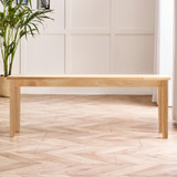 Tenby Oak Effect Solid Wood Large Dining Bench - Tenby-Bench-oak-Large-2.jpg