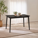 Lynton Rectangular Black Solid Wood 4 Seater Dining Table - Lynton-Small-Black-Dining-Table-1.jpg