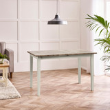 Salcombe White & Grey Wood Extending 6 Seater Dining Table - Salcombe-Whitewash-LGrey-Rectangle-Extending-Dining-Table-4.jpg