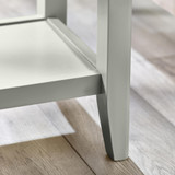 Eden Rectangular Whitewashed & Light Grey Wooden Side Table - Eden.-Whitewash-LGrey-Side-Table-5.jpg
