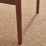 2x Caia Walnut Effect Wood & Rope Wishbone Dining Chairs - Caia-Wishbone-dining-chair-walnut_7.jpg