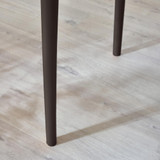 Lynton Small Black Wooden Dining Table with 2 Chairs & Bench - LYNTON-Solid-Wood-Black-small-Dining-Bench-7.jpg