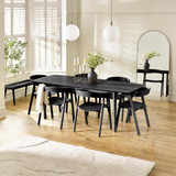 Leif Black Wooden Rectangular Extending Table & 6 Masa Black Dining Chairs - LEIF-BLACK-DINING-TABLE-6-MASA-BLACK-CHAIRS_2.jpg
