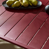 Leros Berry Red Metal 6 Seat Garden Dining Set - LERO-OUT-DIN-SET-BRY-6-4.jpg