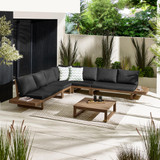 Brisa Walnut Wood & Black 8 Seat Garden Sofa Set - BRIS-OUT-SOF-8-WAL-1.jpg