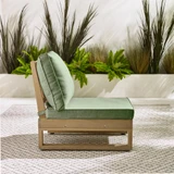 Brisa Teak Effect Wood & Green 8 Seat Garden Sofa Set - BRIS-OUT-COR-SOF-NAT-GRN-8_9.jpg