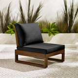 2x Brisa Walnut Wood and Black Garden Chairs Set - BRIS-OUT-COR-SOF-WAL-BLK-2_3.jpg