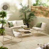 Syros Cream Metal & Fabric 4 Seat Garden Sofa Set - SYRO-OUT-SOF-SET-CRM-4_1.jpg