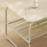 Syros Cream Metal & Fabric 4 Seat Garden Sofa Set - SYRO-OUT-SOF-SET-CRM-4_7.jpg