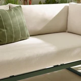 Capri Green Metal & Cream Garden Corner Sofa Set - CAPR-OUT-SOF-SET-GRN-6_5.jpg