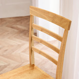 Salcombe Extending Oak Effect Wooden Table with 2 Whitby Chairs & 2 Large Benches - Whitby-Dining-Chair-Oak.-6.jpg