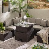 Orlando Brown Rattan Rising Garden Coffee Dining Table - ORL-ADJ-DIN-TBL-BRN-6-ANGLED-RAISED.jpg