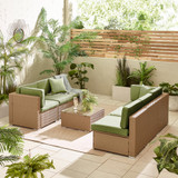 Orlando Beige Rattan & Green 6 Seat Modular Garden Sofa - ORL-NAT-GRN-OUT-SOF-6_5.jpg