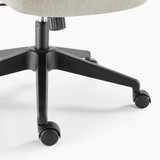 Vesper Light Grey Linen Fabric Swivel Office Chair - Vesper-Office-Chair-Light-Grey_8.jpg