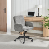 Diora Grey Jumbo Corduroy Swivel Office Chair - Diora-Office-Chair-Grey_1.jpg
