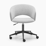 Delaney Grey Fabric Swivel Office Chair - Delayney-Office-Chair Grey_4.jpg