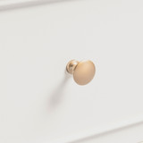 Belle Solid Oak Wood and Cream Tallboy Chest of Drawers - BELLE-DRW-SML-OAK-CRM-WBG_5.jpg